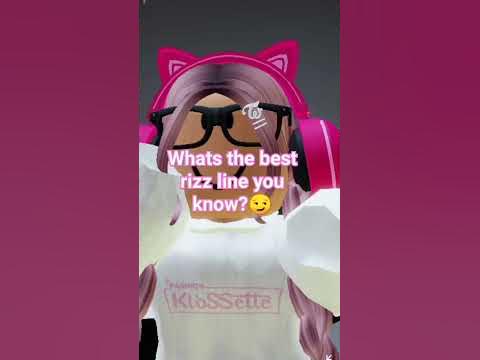 what's the best rizz line you know #roblox #viral #shortsviral #rizz