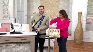 Shawn Killinger x IHKWIP The Superstar Satchel with Multi-Straps on QVC