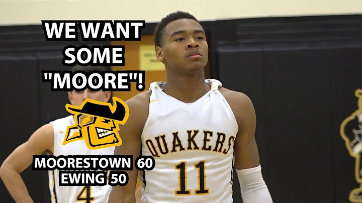 Moorestown 60 Ewing 50 Boys Basketball Highlights ...