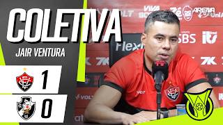COLETIVA JAIR VENTURA | AO VIVO | Vitória x Vasco - Brasileirão 2026