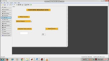 GUI Matlab membuat "KONVERSI BESARAN SUHU"