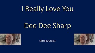 Celebrity Dee Dee Sharp   I Really Love You karaoke Wealth