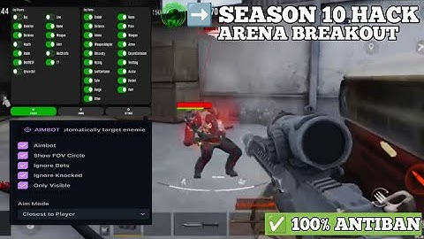 ARENA BREAKOUT HACK | MOD MENU ARENA BREAKOUT | SUPPORT ANDROID & IOS