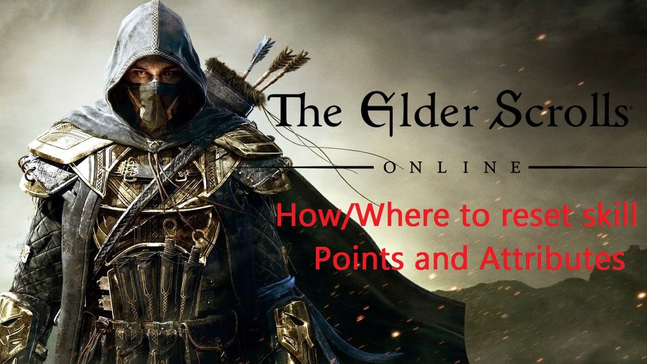 Elder Scrolls Online How/Where To Reset Skills and Attributes (Ps4)