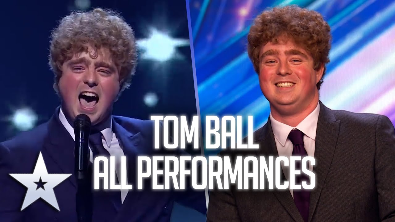 ALL of Tom Ball's OUTSTANDING Performances Britain's Got Talent YouTube