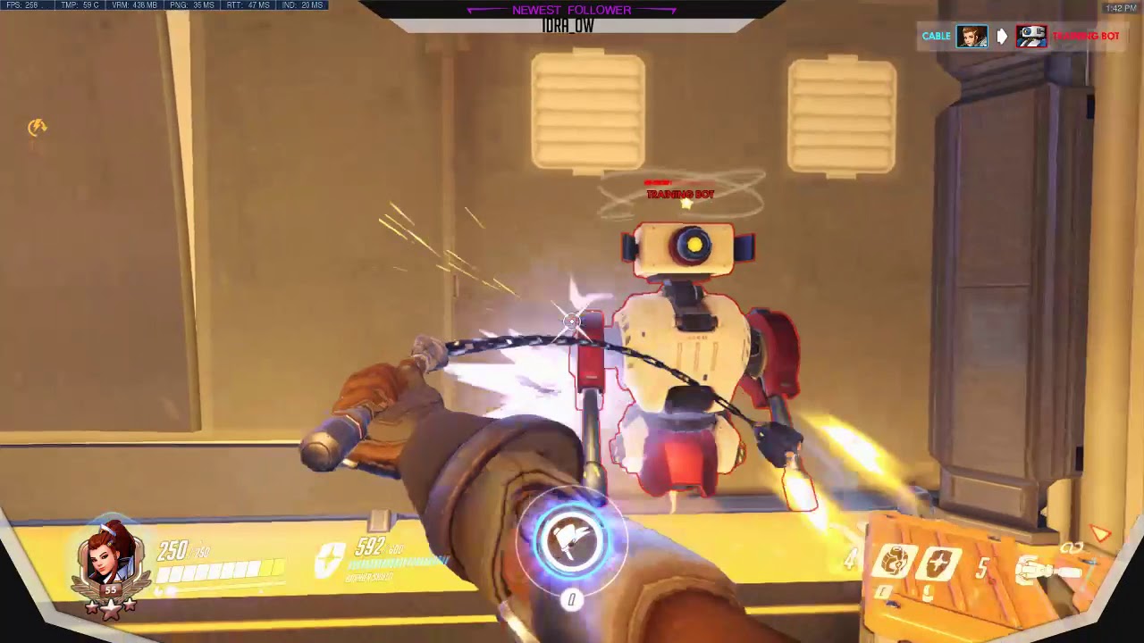 Basic Animation Cancel Combos for Brigitte