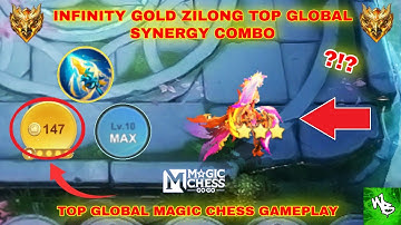 INFINITY GOLD ZILONG COMBO - FAST LEVEL 10 - TOP GLOBAL SYNERGY GUIDE - MAGIC CHESS GO GO