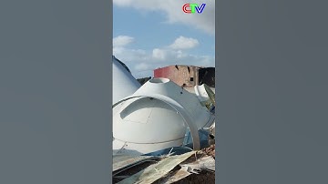 VỤ CÁNH QUẠT TRỤ ĐIỆN GIÓ BỊ RƠI Ở BẠC LIÊU THIỆT HẠI KHOẢNG 200 TỶ ĐỒNG #shorts