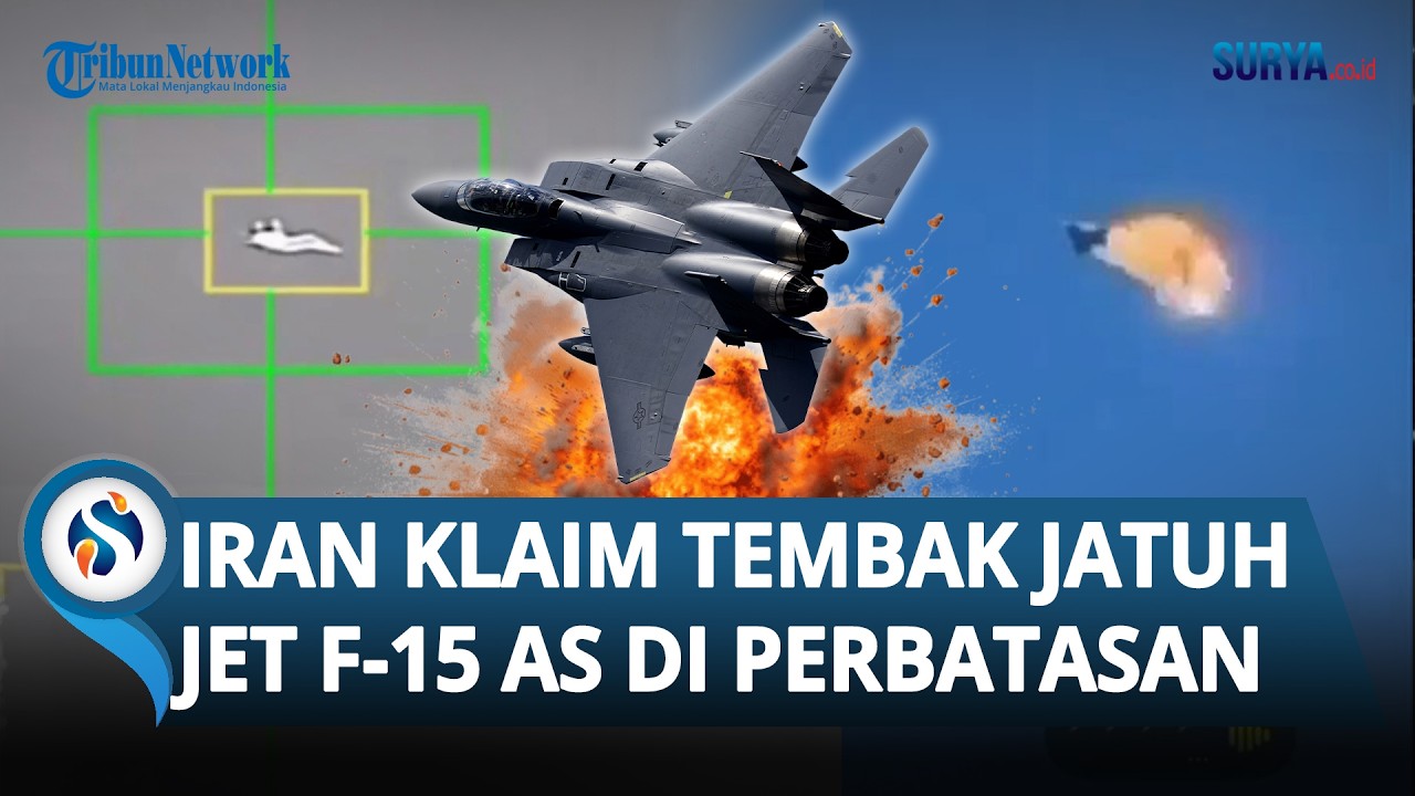 JET CANGGIH F-15 HANCUR Dirudal Iran & Diklaim oleh IRGC, CENTCOM: Tidak Benar!