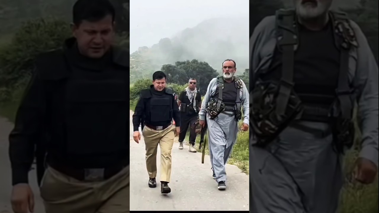 DPO Hangu Khanzeb Khan & DSP   CTD Hangu Islam ud din Khan 