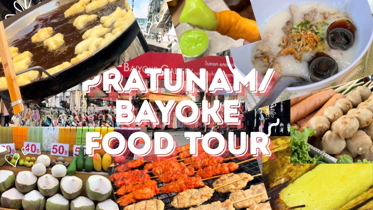 Bangkok Pratunam Street Food Tour | Cheap Eats in Thailand!