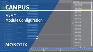 Tutoriel: MOBOTIX MxManagementCenter - Module Configuration – FR
