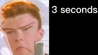 Rick Astley Becoming Angry Time Till School Starts