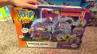 Matchbox Haunted House Pop Up Adventure Set - Unboxing and Demonstration