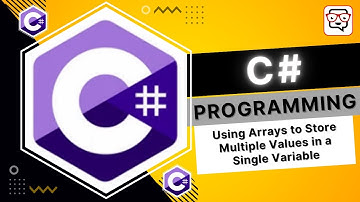 🔴 Using Arrays to Store Multiple Values in a Single Variable • C# Programming • Learn C# Tutorial