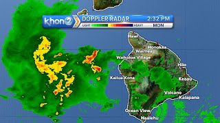 Big Island Radar loop