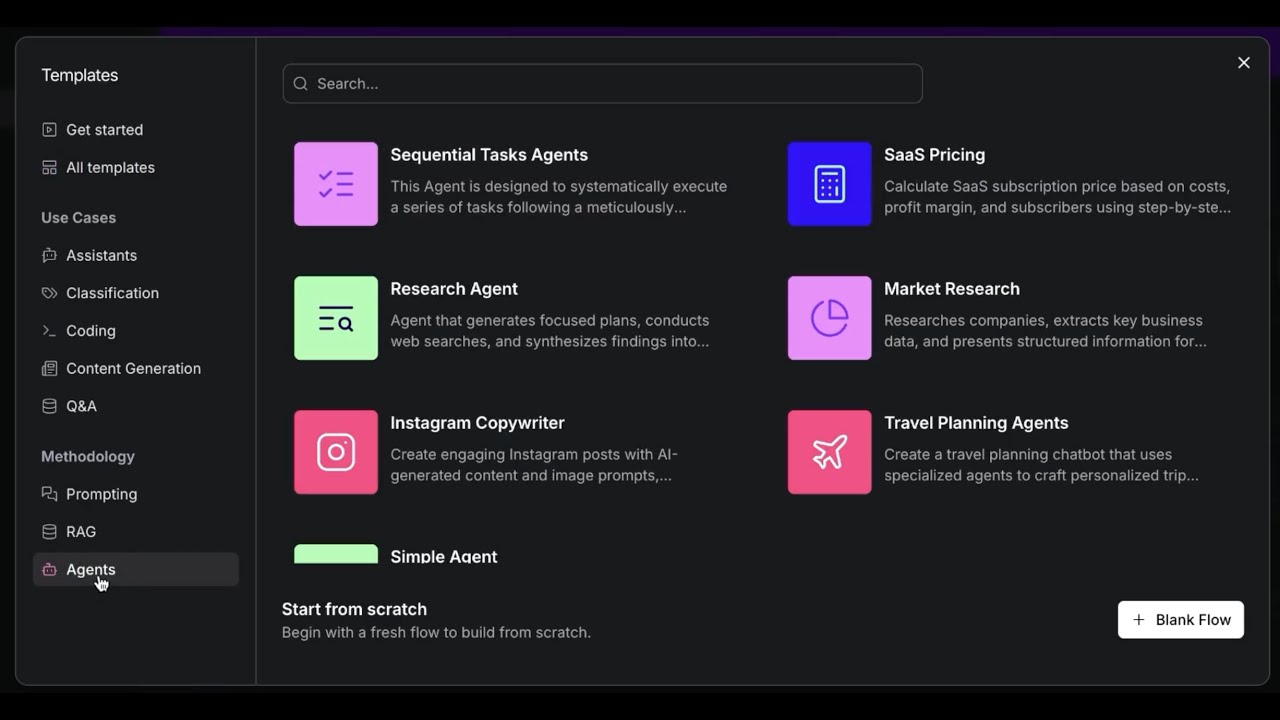 🧠 Build Your First AI Agent with Langflow! - YouTube