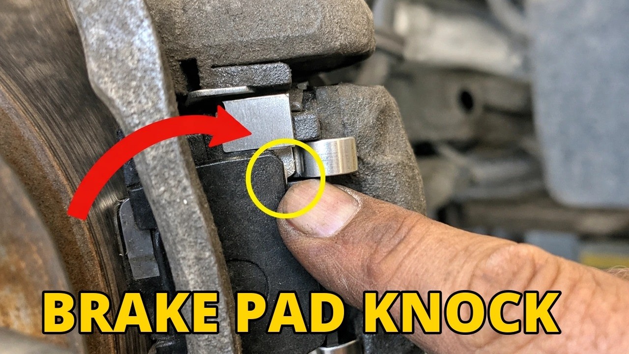 Loud Click Noise Pressing Brake Pedal in Reverse – Brake Pad Knock Fix ...