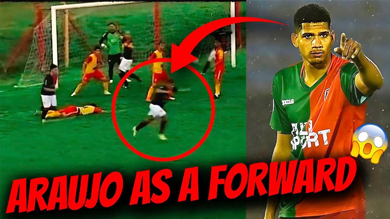 Рональд Араухо был МОНСТР-СТРАЙКЕРОМ до «Барселоны» 😱