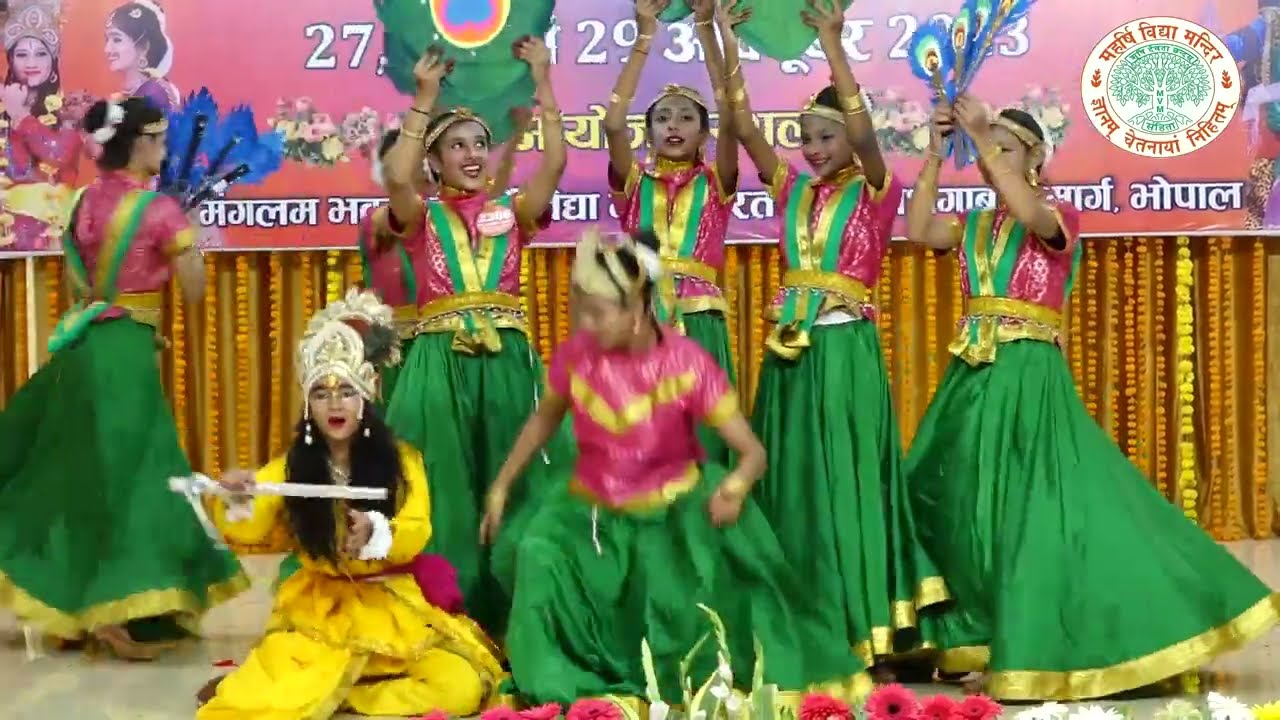 Aaya Nandlal Kanhaiya | Govind Bolo Hari Gopal Bolo | Group Dance | MVM Students | MNCC 2023 🙏