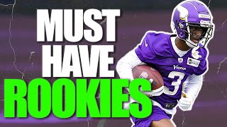 5 MUST HAVE Rookies on your 2023 Fantasy Team!