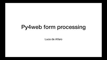 Py4web form processing
