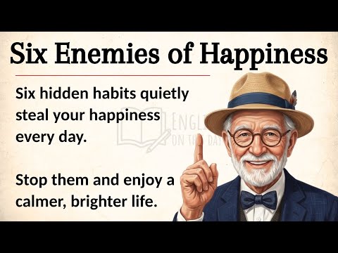 Stop These 6 Habits Before They Destroy Your Happiness | Motivational Video 🔥 | Graded Reader