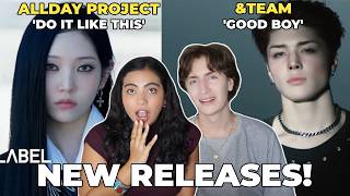 &TEAM 'Good Boy' & ALLDAY PROJECT 'DO IT LIKE THIS' MV Reaction | Music Producer Couple Reacts