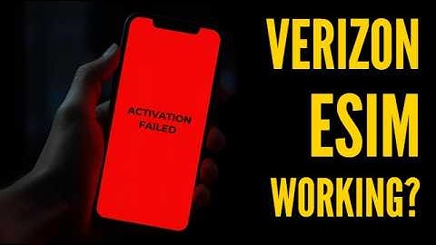 🤫 The REAL Reason Your Verizon eSIM is Not Working (And How to Fix It FAST)