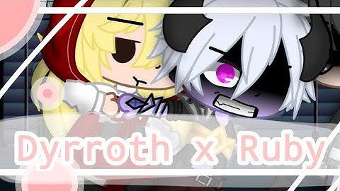 Can you take 3 steps back//Gacha Club//Dyrroth x Ruby