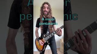 Minor Pentatonic = Major Pentatonic - Theory Hack
