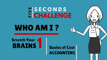 Scratch Your Brain | Question 1 | Cost Accounting Quiz Challenge | 50 Days 100 Videos | Day 1