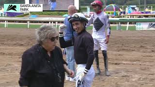 The Chosen Vron wins the Kona Gold Stakes on Saturday, April 27 at Santa Anita Park