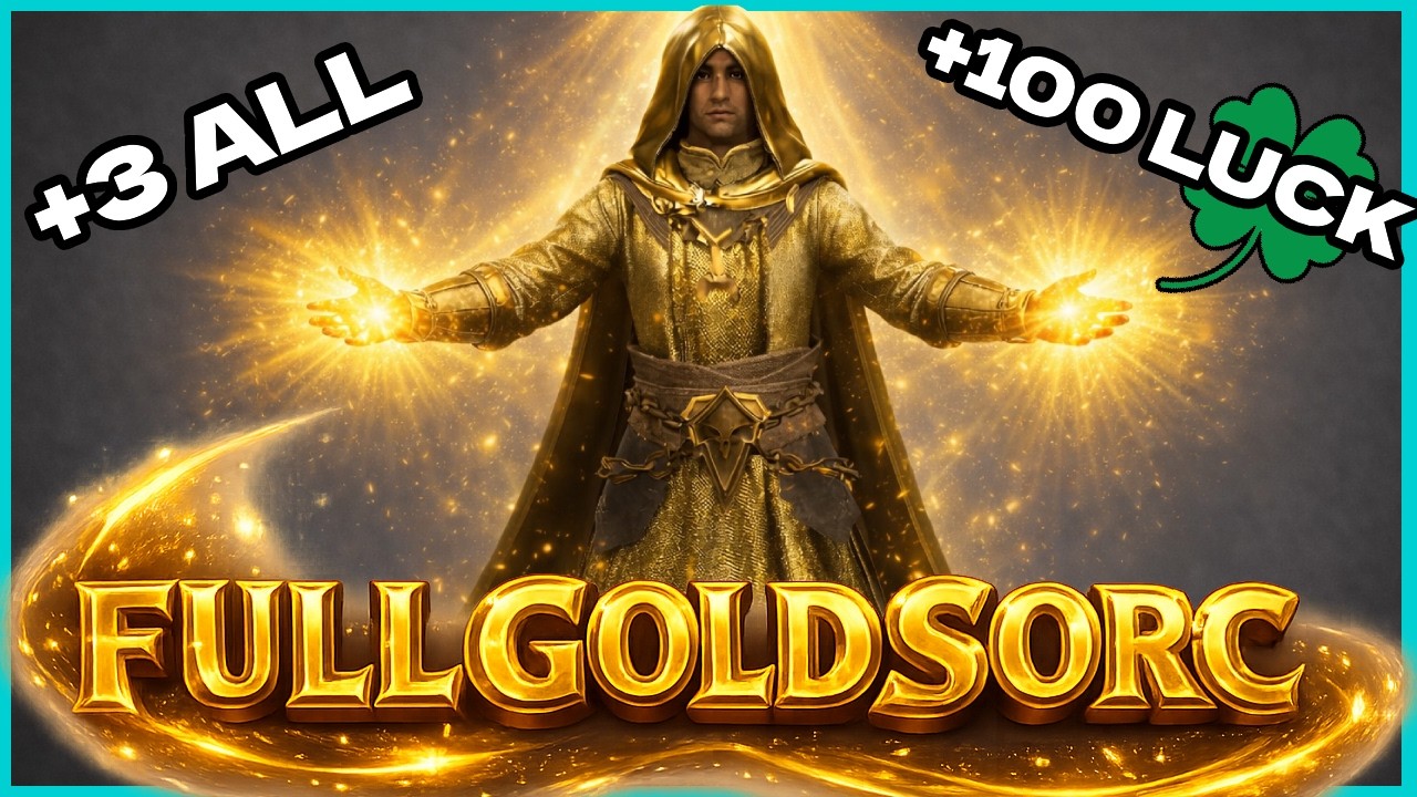 Full GOLD Sorcerer Build | Dark and Darker