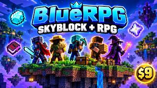 BlueRPG – The Ultimate Skyblock RPG Plugin | Classes, Skills, Quests & Minions - Minecraft