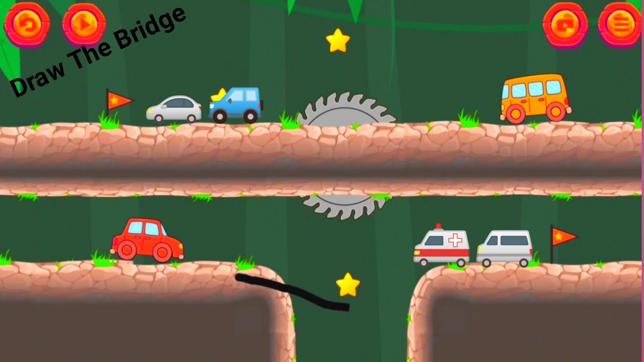 Draw The Bridge Funny Game😁 | Funny Gameplay | New Funny Game 2025 