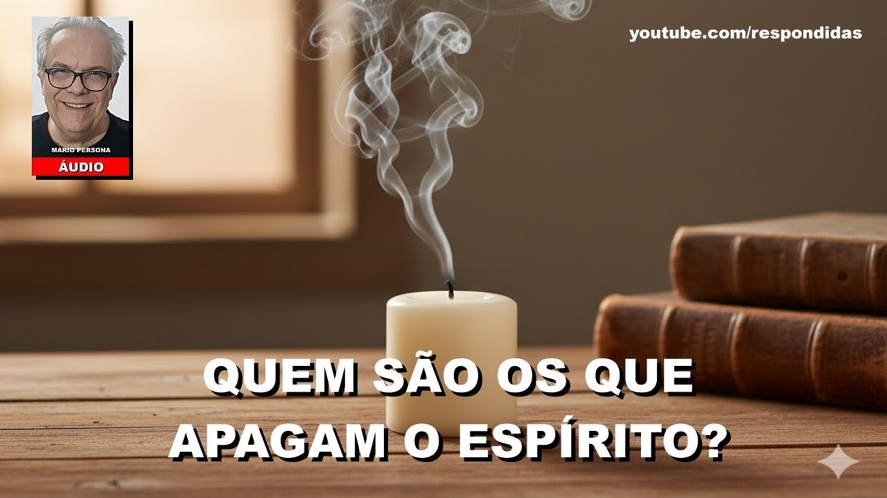 Quem são os que apagam o Espírito? 1 Tessalonicenses 5 - Mario Persona [ÁUDIO]