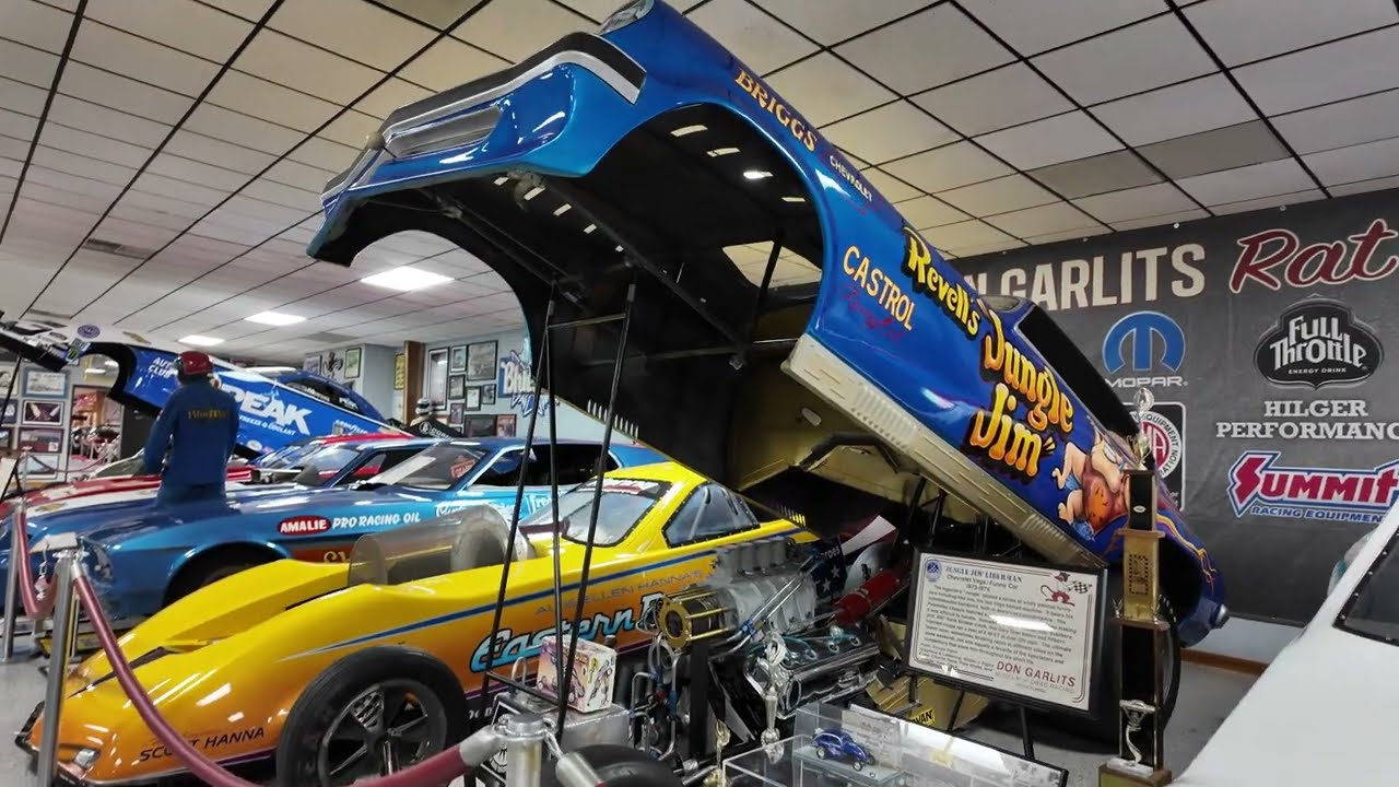 Don Garlits Museum of Drag Racing and Antique Cars Walkthrough 4K