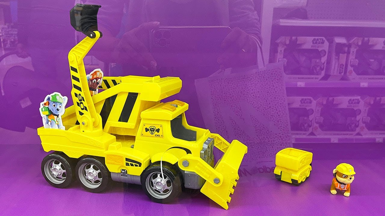 Toy Construction TrucksSome Paw Patrol Construction Toy Tracks Short