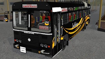 grand new livery jabbar travel livery for ap-tsrtc bus mod liverys