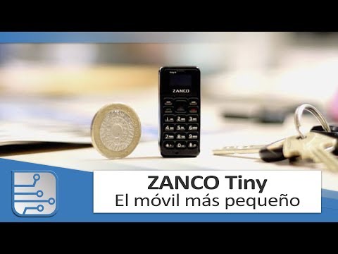 El móvil más pequeño del mundo - Zanco Tiny T1