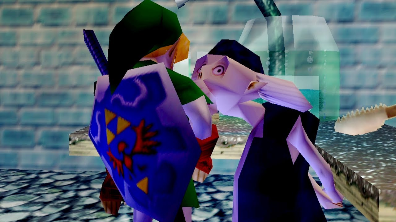 Zelda Ocarina of Time PC Port 60 FPS 100 Walkthrough Part 18 Piece Of Heart & Scarecrow