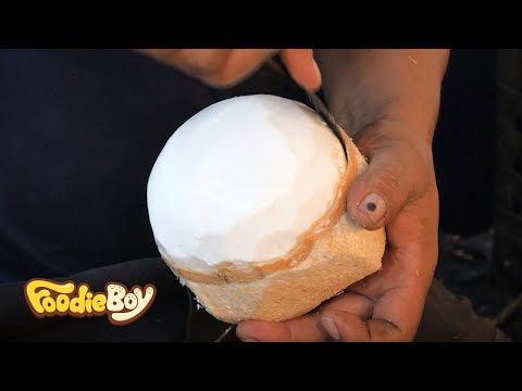 Looking for the Expert in Cutting Open Coconuts in Thailand!