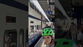 SBB RABe 511 068 swiss national railways people loading bikes #train #zurich