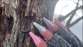 Outdoors Asmr In The Snow - Scratchy Surfaces Camera Tapping Ice Textures