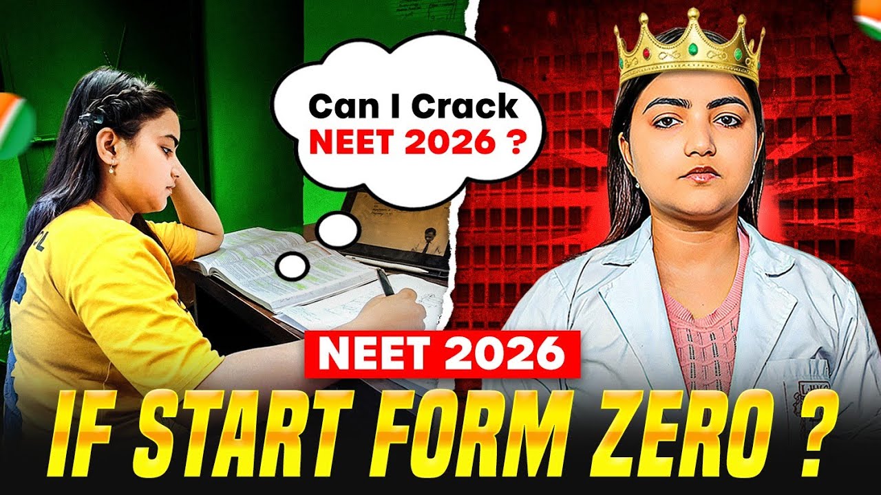 Can I Crack NEET 2026 If I Start Now ? 😥 Best Strategy ‼️ - YouTube