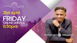 20230421 | KSM | Unlock the Secret of Honour | Friday Online Service| LIVE |Pastor Michael Fernandes screenshot 3