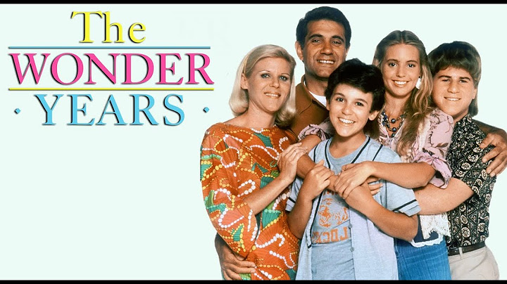 Cronología de los años maravillosos La serie que vieron tus padres - Lalito Rams