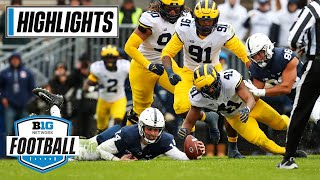 Haskins & McNamara Power Wolverine Offense | Michigan at Penn State | Nov. 13, 2021 | Football in 60