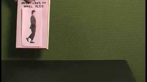 The HUE Book of Animation: How To Make Nigel Take A Fall (The Adventures of Nigel Plod)